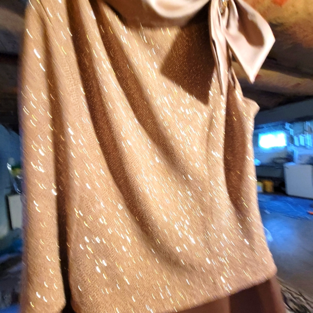 Dress ,Petra dessign,16 ,golden dark beige